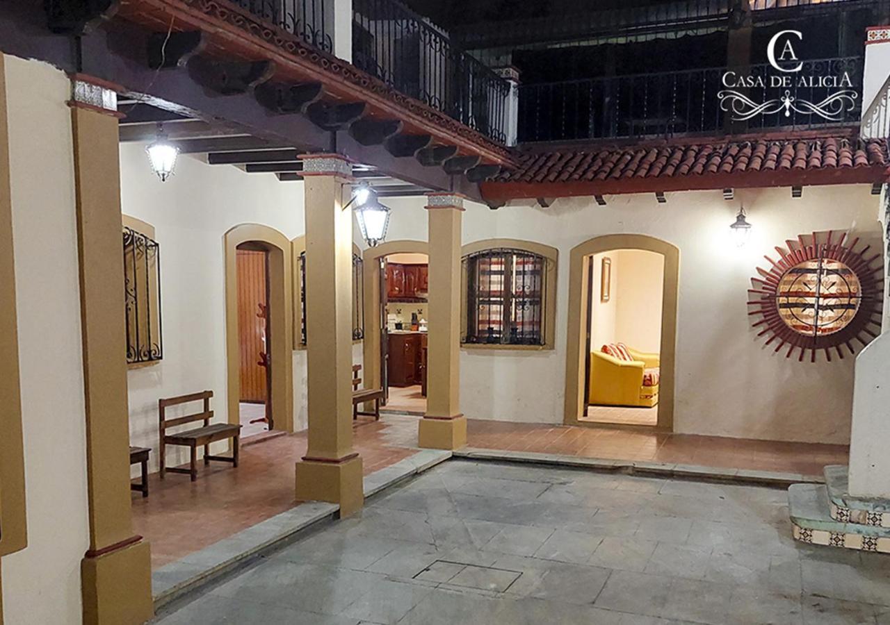 Casa De Alicia Departamento Yagul Appartement Oaxaca Buitenkant foto